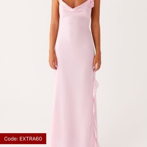 Peppermayo Soft Pink Maxi Dress